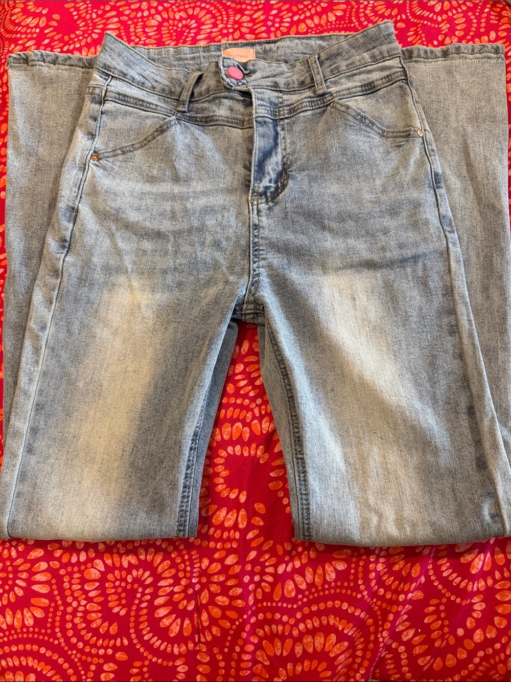 MOTHER Jeans in Light Blue Wash